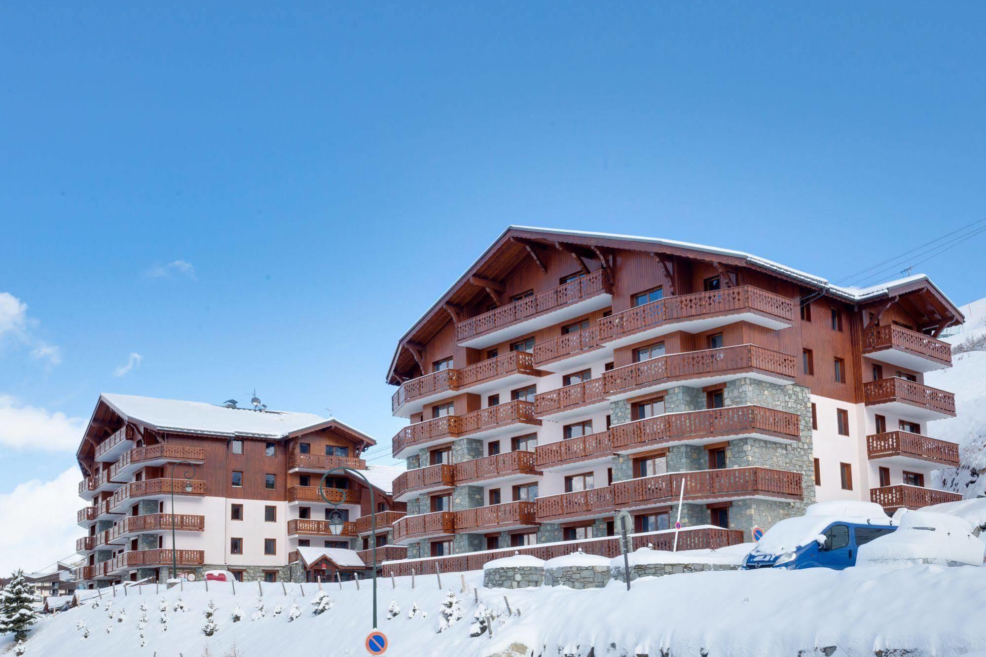Residence Chalet De L'Adonis Сен-Мартен-де-Бельвиль Экстерьер фото